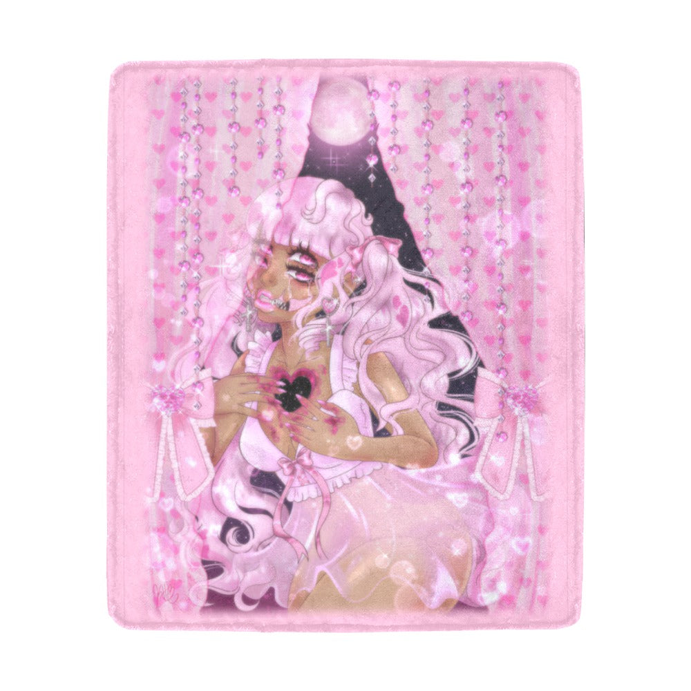 Choking on Tears Ultra-Soft Micro Fleece Blanket