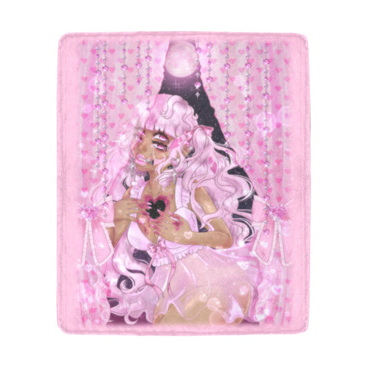 Choking on Tears Ultra-Soft Micro Fleece Blanket