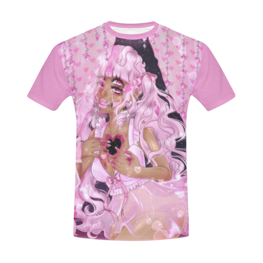 Choking on Tears Unisex All Over Print Crew Neck T-Shirt