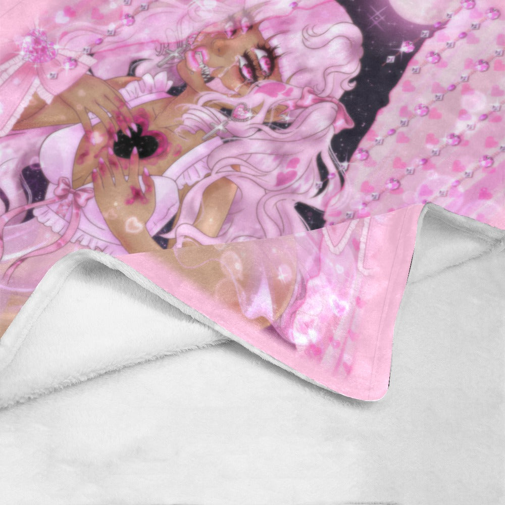 Choking on Tears Ultra-Soft Micro Fleece Blanket
