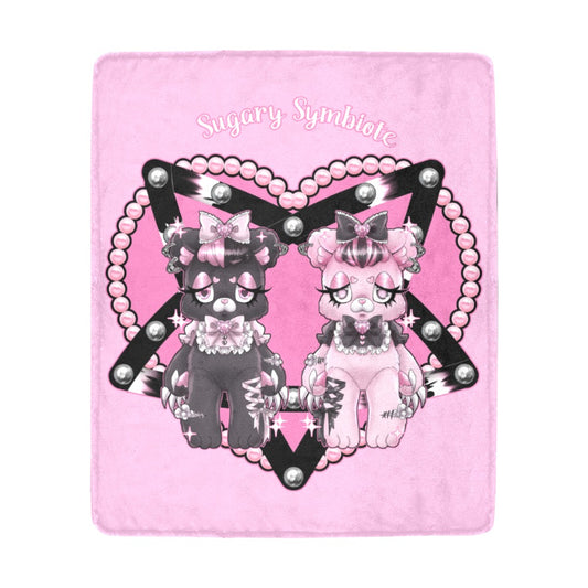 Grizzly Girrrl Ultra-Soft Micro Fleece Blanket 50" x 60"